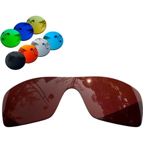 100% Precisely Cut Polarized Replacement Lenses for Batwolf Sunglasses Brown Color- Choices