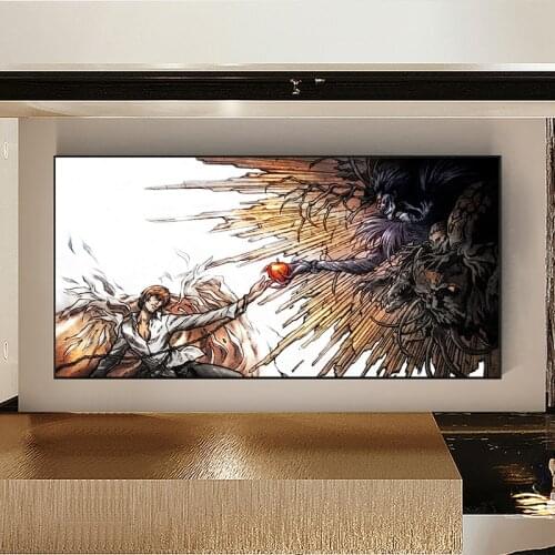 Classic Anime Series Death Note Posters and Prints Art Canvas Print Anime Pictures Retro Decorative Wall In The Living Room