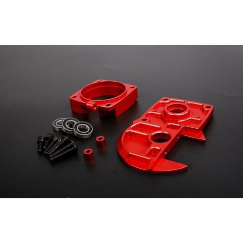 Rovan 1/5 BAJA spare parts CNC alloy quick release clutch bell support set 85316 orange/silver color