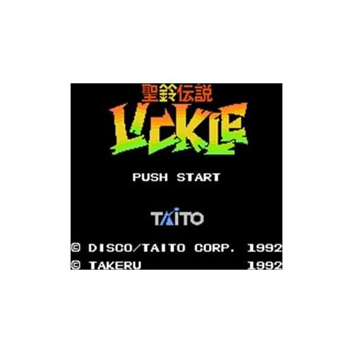 Seirei Densetsu Lickle Region Free 8 Bit Game Card For 72 Pin Video Game Player