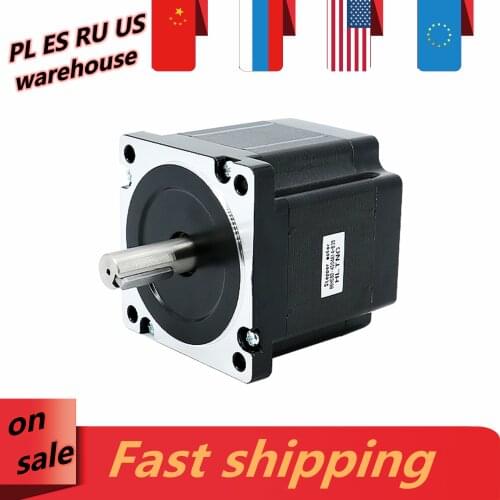 NEMA 34 CNC Stepper motor 86x82mm 4.5A 5N.m D=12.7/14mm Nema34 CNC Router Engraving milling machine 3D printer