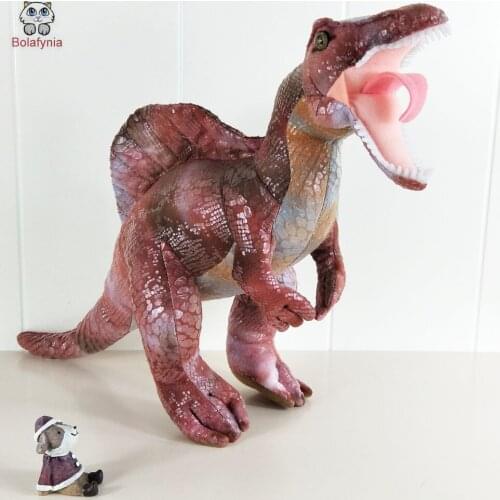 BOLAFYNIA Really picture Thorns dinosaur Children Plush Stuffed Toys Baby Kid Toy doll for Christmas Birthday Gift