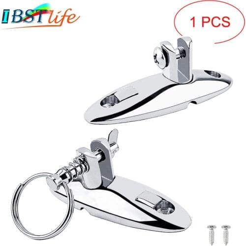 Stainless Steel 316 Heavy Duty 360 Degrees Swivel Quick Release Boat Bimini Top Deck Hinge Marine Hardware Accessories