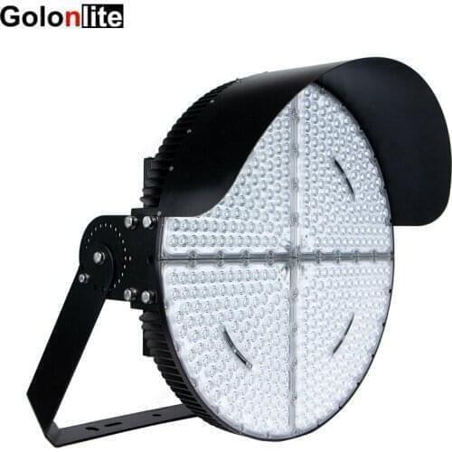 Golonlite LED floodlight 500W 600W 1000W 1200W high mast sport court stadium square football flood lighting IP67 LED spotlight