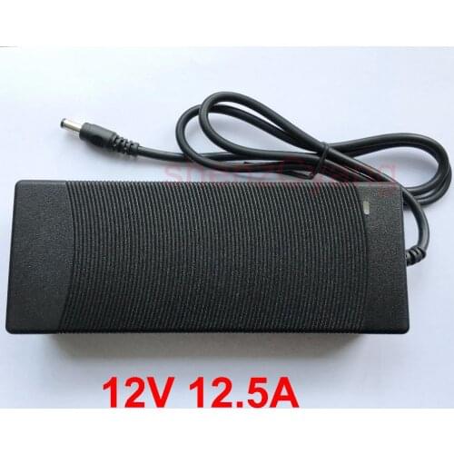 High quality 1PCS DC 12V 12.5A Switch power supply, 150W power adapter ,for LED Light And LCD Monitor CCTV