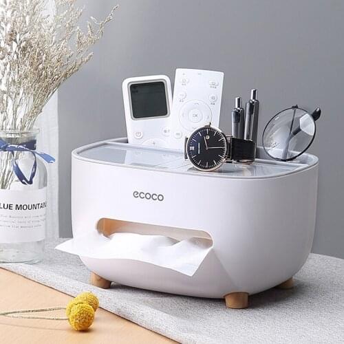 Drawer Household Living Room Dining Room Creative Lovely Simple Light Luxury Multi Function Remote Control Storage Tissue Box