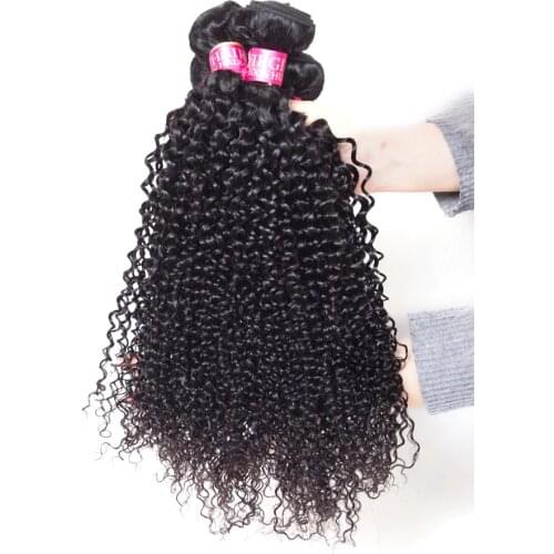 Yuanmei Wholesale Afro kinky curly Bundles Brazilian Human Hair Weave Bundles Remy Hair Extension Human Hair Curly Hair Products