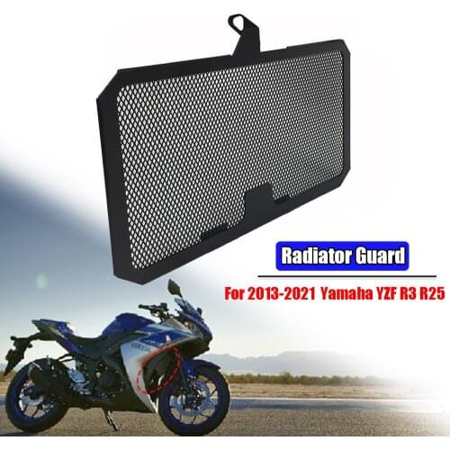 YZF-R3 YZFR25 Radiator Protector Guard Grill Cover Cooled Protector Cover For Yamaha YZF R3 R25 2013-2020 Motorcycle Accessories
