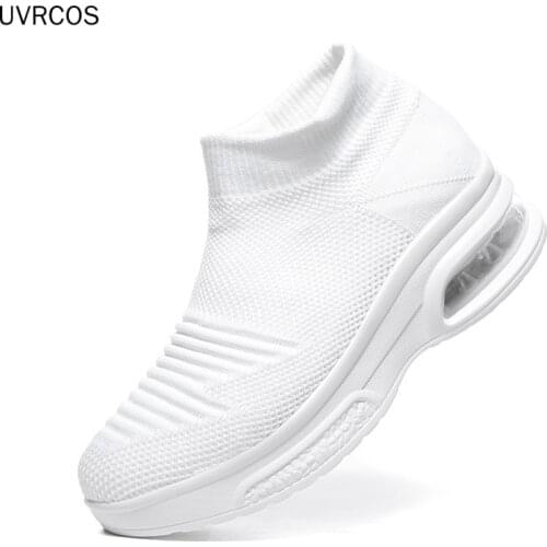 New Platform Sneakers Shoes Breathable Casual Shoes Woman Fashion Height Increasing Ladies Shoes Chaussure Femme