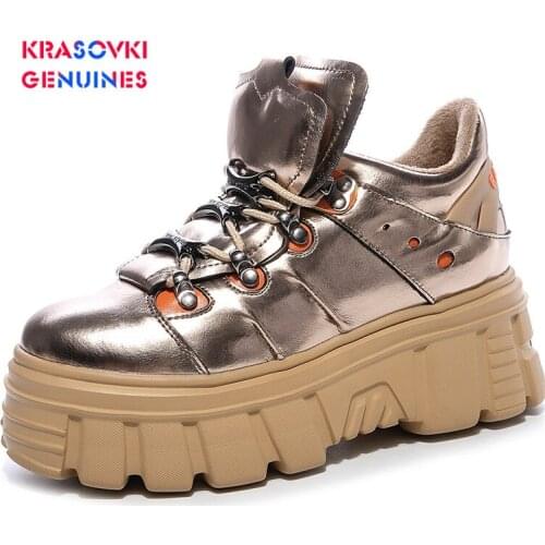 2019 winter women shoes sneakers women high top sneakers genuine leather boots