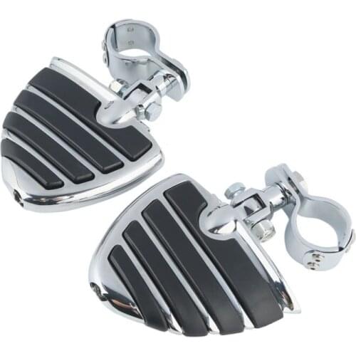 1-1/4" Highway Foot Pegs Engine Guard Mounts For Harley Davidson Touring Models