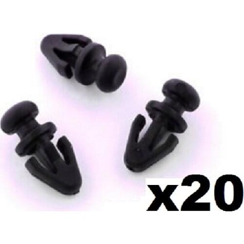 20x For Ford Mondeo Door Seal Clips for Sill / Lower Rubber Weatherstrip / Gasket