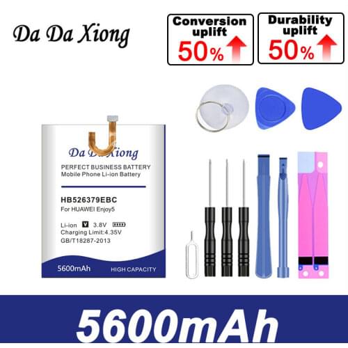Da Da Xiong 5600mAh HB526379EBC Battery for Huawei Ascend Enjoy 5 Enjoy5 TIT-AL00 CL10