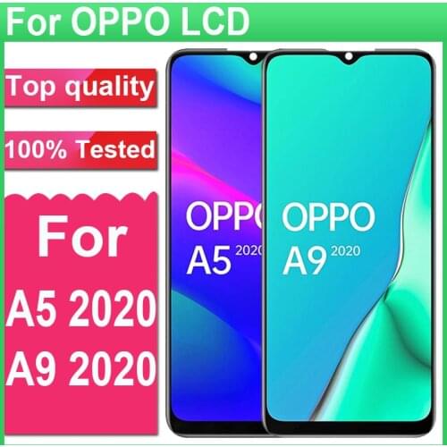 100% Tested 6.5" Display Replacemen For OPPO A5 2020 LCD Display Touch Screen Digitizer Assembly For OPPO A9 2020/A11x LCD Scree