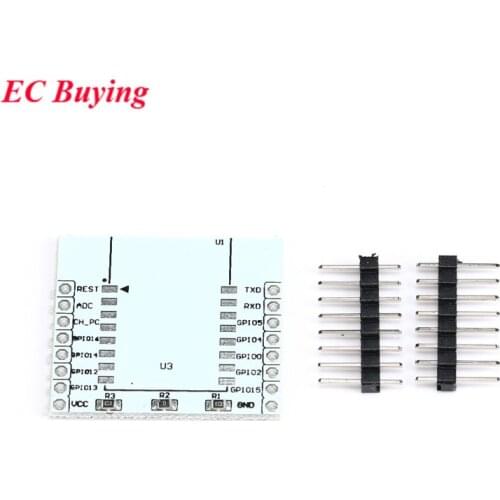 ESP8266 Serial WIFI Module Adapter Plate Expansion Board for ESP 12 07 08 ESP-07 ESP-12F ESP-12E ESP-08 ESP-12 For Arduino