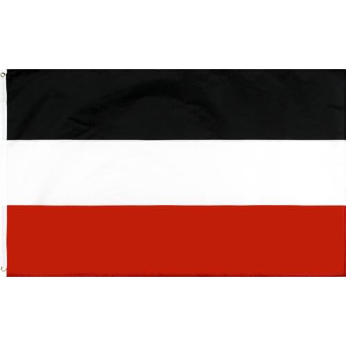 90x150cm black white red merchant North German Confederation flag