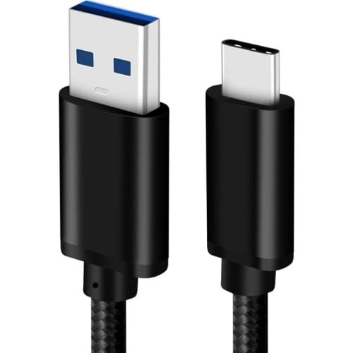 Metal Housing Braided Micro USB Cable 2A Durable High Speed Charging USB Type C Cable with 10000 Bend Lifespan for Smart Phone