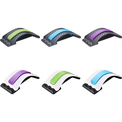 Back Massager Stretcher Equipment Massage Tools Massageador Magic Stretch Fitness Lumbar Support Relaxation Spine Pain Relief