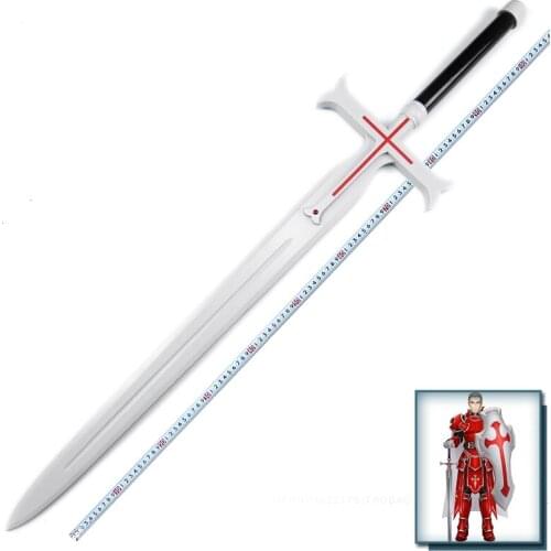 Sword Art Online Heathcliff Wooden Sword Knights of Blood leader Anime Character Cosplay Samurai Katana Stage Performance Props