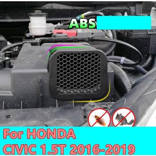 For HONDA CIVIC 1.5T 2016-2019 Car engine air intake insect net dust cover car accessories