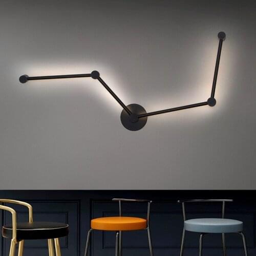 Vintage nordice light gooseneck crystal luminaria living room decoration led iron bedside aisle living room wall lamp