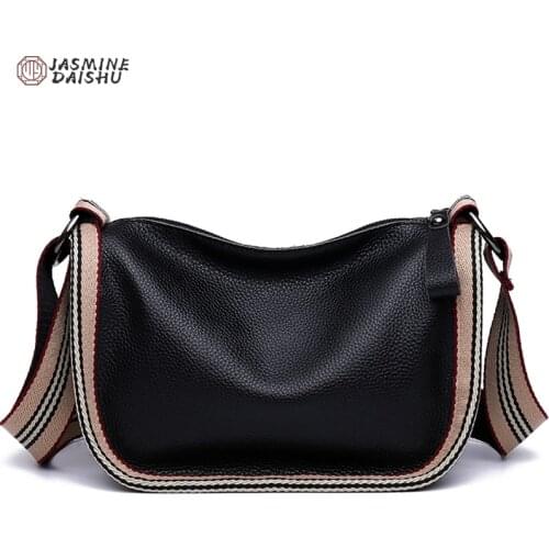 Womens Small Casual Leather Leather Crossbody Bag 2021 Luxury Designer Brand Shoulder Handbag Ladies Simple Pure Color Handbags
