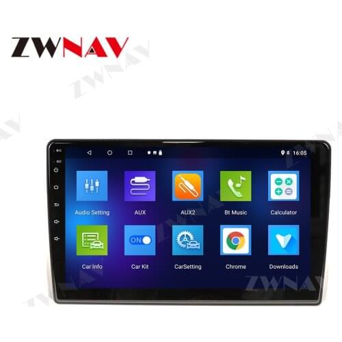ZWNAV Android 10 Car DVD Player For Toyota Wish 09-12 Navigator car GPS All-in-One Navigation Machine GPS Navigation BT Wifi HU