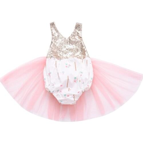 2019 Summer children baby girls clothes newborn mother baby girls romper cotton sleeveless kids lovely outfits party clothing