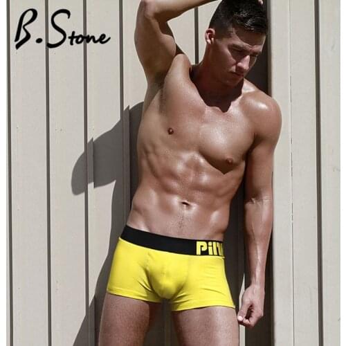 4 PCS Pink Heroes Men Underwear Boxers 8 Colors Comfortable Hyal Men Boxer Underwear Cheap Sundays Underwear Shorts Sexy Panties