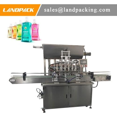 Large Bottle Laundry Detergent Liquid Filling Machine For Sale