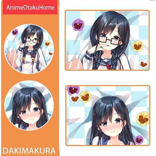 Anime Oresuki Pansy Sanshokuin Sumireko Throw Pillow Cover Hug Body Pillowcase Otaku Bedding Decoration Dakimakura Pillow Case