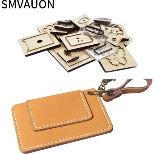Wooden Die Cutting Diy 2021 Easy buckle wallet card bag Dies Fille Scrapbooking Suitable For Die-cutting Machines