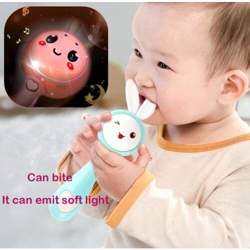 Baby Music Teether Rattle Toy For Child Early Education Mobile Cot Kid Bed Bell Newborn Stroller Crib Infant Pacifier Weep