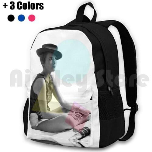 Jean Seberg-GodardS 'Breathless' French New Wave Vintage 60S Actress Outdoor Hiking Backpack Riding Climbing Sports Bag Jean
