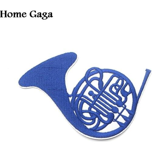 Homegaga how i met your mother French Horn DIY embroideried patches sew iron on clothes backpack hat stickers badges D1722