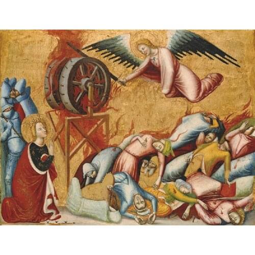 Canvas prints Icon Figure the angels saving the people great canvas art craft painting for living room decor