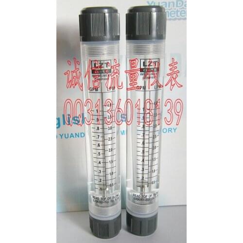 LZT-15G 0.1~1GPM 0.5~4LPM pipe type liquid flow meter, water meter 4 wire