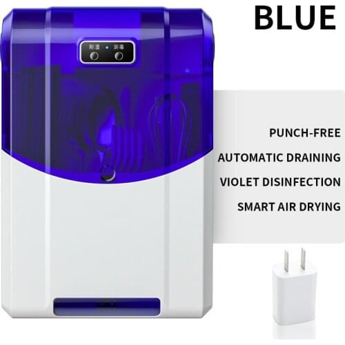 Chopsticks disinfection machine household dustproof hanging type with cover free punching kitchen mildew-proof simple small