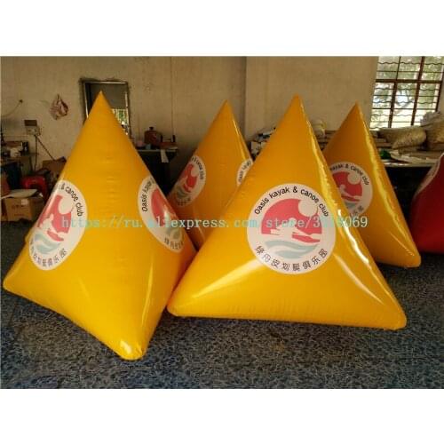 Cheap sale pvc water sports competition inflatable buoys, water advertising buoys, water sports competition logo