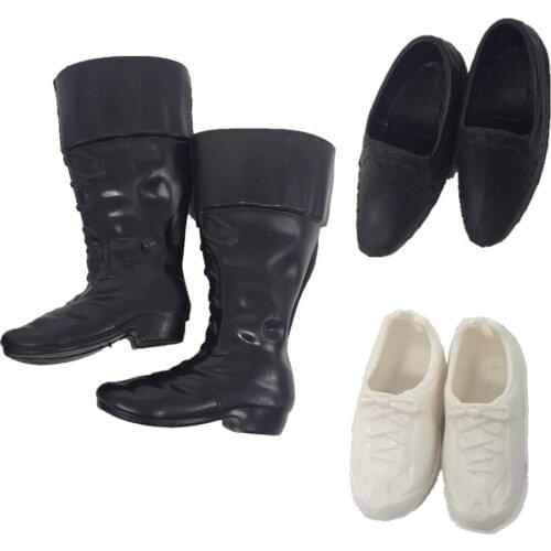 NK 3 Pairs Fashion Doll Shoes Heels Sandals For Ken Dolls Accessories High Quality Baby Toy