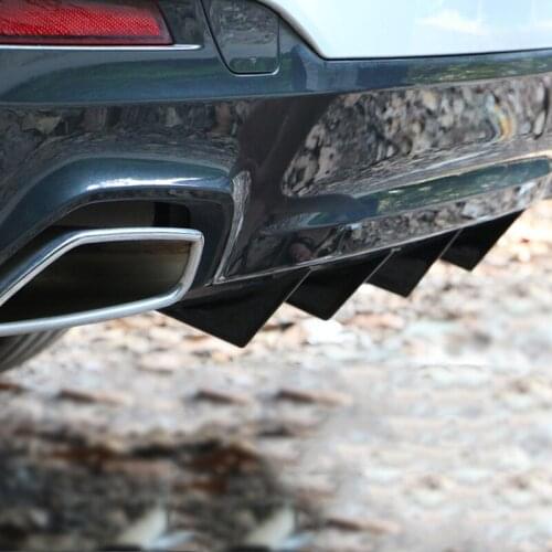 4PCS New Fashion Arrival Universal Car Rear Bumper Diffuser Car Back Bumper Spoiler Splitter Car-Styling Car Accessories