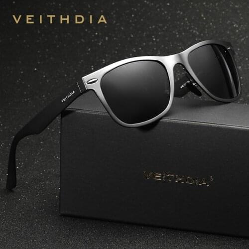 VEITHDIA Brand Designer Aluminum Magnesium Mens Mirror Sun Glasses Eyewear Accessories Sunglasses For Women gafas oculos de sol