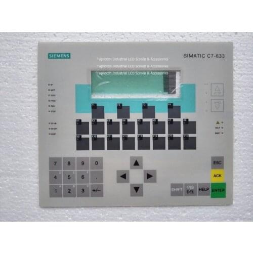 Brand New Membrane keypad for C7-633 6ES7633-2BF02-0AE3 6ES7 633-2BF02-0AE3 Operating Panel Button Pad