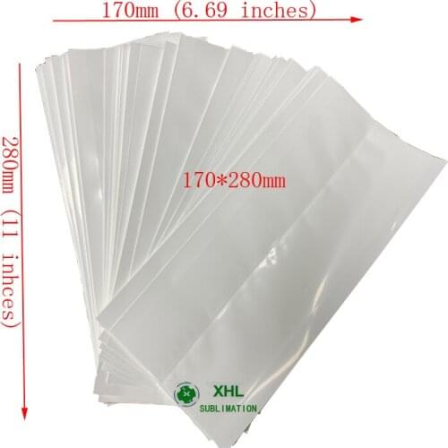 SUB170280 Whitr Sublimation Shrink Wrap Heat Transfer Printing Sublimation Film For Tumbler