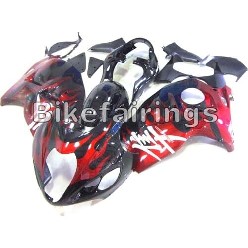 Deep Red and Black Bike Body Frames For Suzuki GSXR1300 2008 09 10 11 12 13 14 15 2016 ABS Injection GSXR 1300 Hayabusa Bodywork