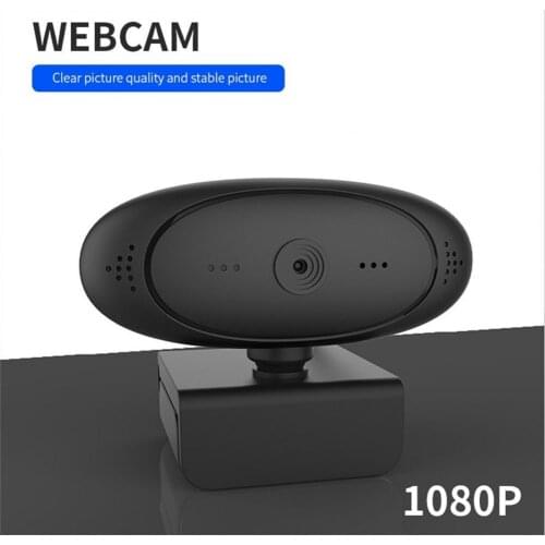 Laptop Computer Webcam Built-in Microphone USB Driver-free ABS 1080P Full HD Web Camera for Video Conference