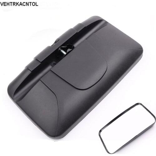 VEHTRKACNTOL 35x20cm Car Truck Front Wheel Mirror Side Mirror Rearview Blind Spot Mirror