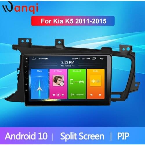 Android10.0 9inch Split Screen PIP Car Radio For Kia K5 2011 2012 2013 2014 2015 Multimedia Video Player GPS Navi SWC BT No DVD