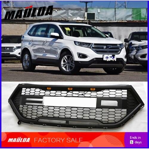 Car accessories modified front racing grills ABS grill raptor grille mask trims cover for EDGE Edge 2015 2016 2017 2018