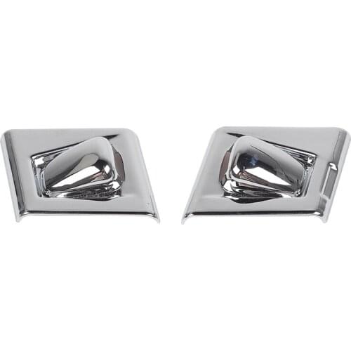 Car Front Wiper Water Spray Nozzle Decoration Cover Trim Stickers for Ford F150 2015-2020 Car Accessories